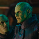Talos and one of his fellow Skrulls in Captain Marvel.